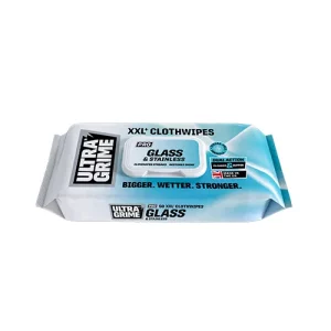 UltraGrime Pro Glass & Stainless Clothwipes