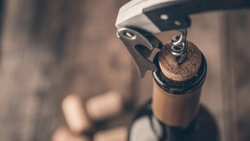 close up of a pro bottle opener and corkscrew