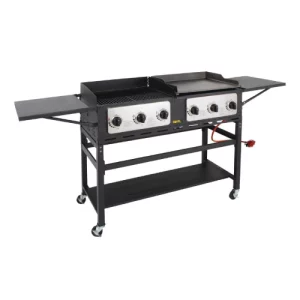 An image of the Buffalo 6 Burner BBQ Griddle_Grill Combination