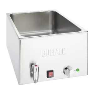 An image of the Buffalo Bain Marie with Tap without Pans