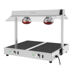 An image of the Buffalo Food Warmer with Gantry 2 x 1/1 GN