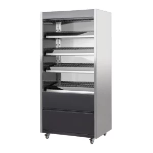 An image of the Buffalo Heated Multideck Merchandiser 600mm Shelf Width