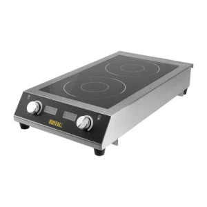 An image of Buffalo Heavy Duty Double Induction Hob 7kW