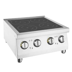 An image of the Buffalo Induction Hob Four Zone 2x 3kW