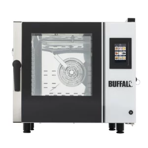 An image of the Buffalo Smart Touchscreen Compact Combi Oven 6 x 1/1GN