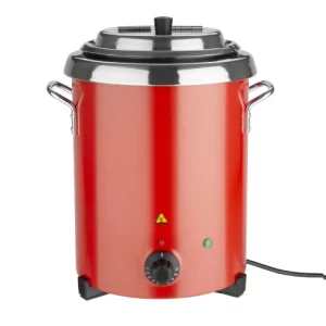 An image of the Buffalo Soup Kettle Red with Handles 5.7L/193oz