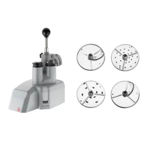 An image of the Buffalo Veg Prep Attachment and 4 x Discs for DM070 Bowl Cutter