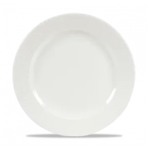 Churchill Super Vitrified Isla Footed Plate White 26cm/10.25"