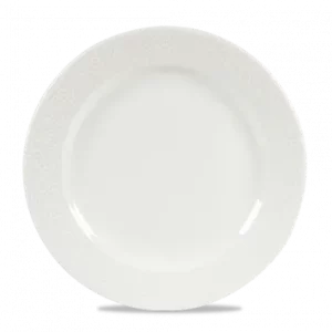 Churchill Super Vitrified Isla Footed Plate White 30.5cm/12"