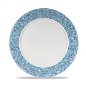 Churchill Super Vitrified Isla Plate Ocean Blue 17.3cm/6.8"