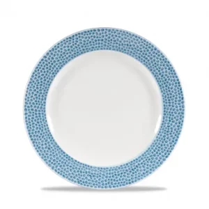 Churchill Super Vitrified Isla Plate Ocean Blue 21cm/8.25"