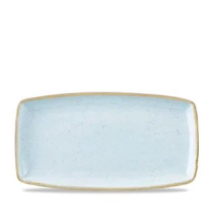 Churchill Super Vitrified Oblong Plate Duck Egg Blue 35cm/13.8"