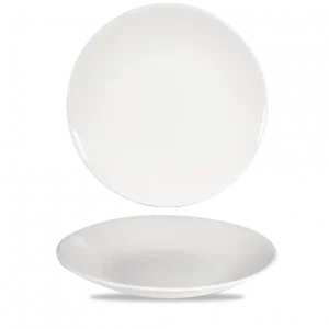 Churchill Super Vitrified Profile Deep Coupe Plate White 22.5cm/8.8"