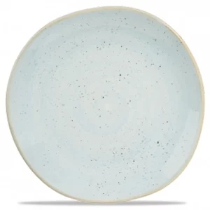 Churchill Super Vitrified Stonecast Organic Round Plate Duck Egg Blue 26.4cm/10.4"