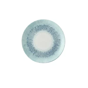 Churchill Super Vitrified Studio Prints Fusion Coupe Plate Aquamarine 21.7cm/8.7"