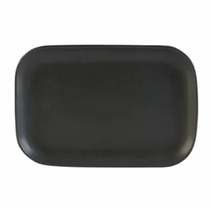 DPS Rustico Carbon Rectangular Plate 29 x 19.5cm/11.4 x 7.7"