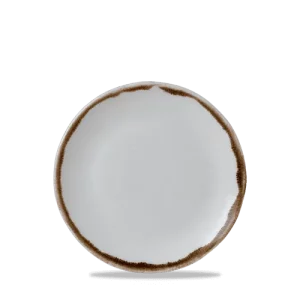 An image of a Dudson Harvest Organic Coupe Plate Natural 27.5cm10.8