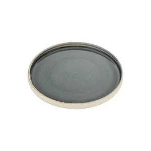 An image of a Playground Nara Plate Grey 21cm8.3