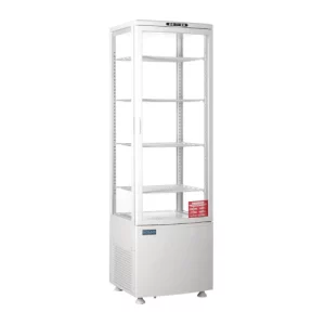 An image of the Polar C-Series Energy Efficient Curved Door Display Fridge White