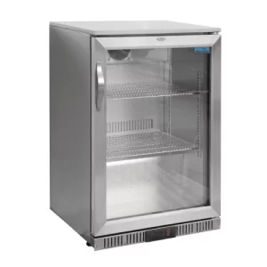 An image of the Polar G-Series Back Bar Cooler with Single Hinged Door Stainless Steel - 138L