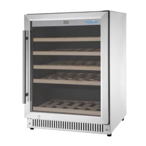 An image of the Polar G-Series Stainless Steel Wine Fridge 51 Bottle