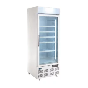 An image of the Polar G-Series Upright Display Freezer White - 412L