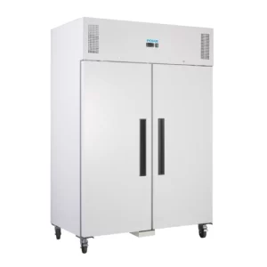 An image of the Polar G-Series Upright Double Door Freezer White - 1200L