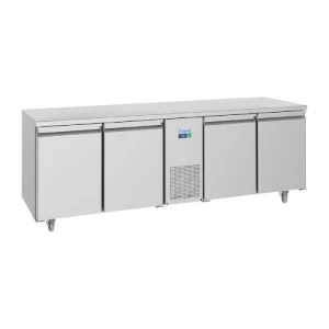 An image of the Polar U-Series Energy Efficient Range 4 Door Counter Freezer 632L