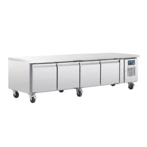 An image of the Polar U-Series Four Door Chef Base Fridge