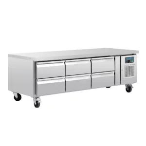 An image of the Polar U-Series Six Drawer Chef Base Fridge