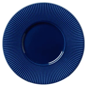 An image of a Steelite Distinction Willow Gourmet Plate Medium Well Azure 28.5cm11.25