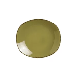 An image of a Steelite Performance Terramesa Spice Plate Olive 20.25cm8