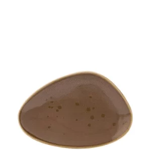 An image of a Utopia Earth Oblong Plate Mocha 25.5cm10