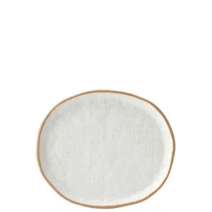 An image of a Utopia Hessian Plate 21.3 x 18.3cm8.3 x 7.2