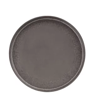 An image of a Utopia Midas Pewter Walled Plate 26cm10.25