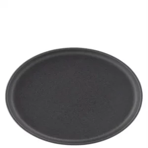 An image of a Utopia Pico Coupe Plate Black 17.5cm7