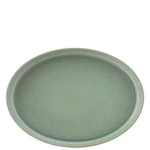 An image of a Utopia Pico Coupe Plate Green 17.5cm7