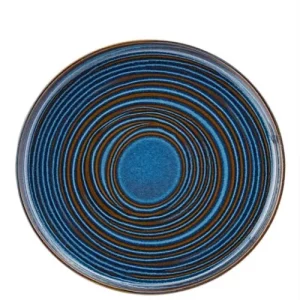 An image of a Utopia Santo Coupe Plate Cobalt 28cm11