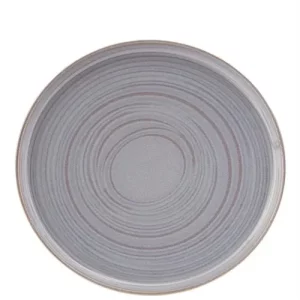 An image of a Utopia Santo Coupe Plate Dark Grey 28cm11