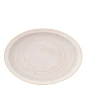 An image of a Utopia Santo Coupe Plate Light Grey 17.5cm7