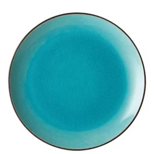 An image of a Utopia Soho Coupe Plate Aqua 30cm12