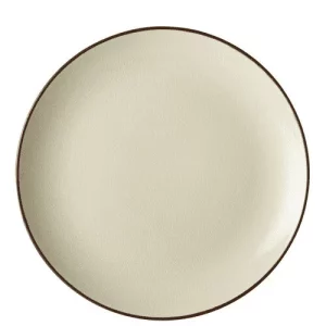 An image of a Utopia Soho Coupe Plate Stone 30cm12