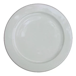 An image of a Alchemy Fine China Plate White 16.5cm6.5