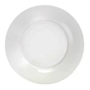 An image of a Art De Cuisine Menu Broad Rim Dinner Plate White 30.5cm12