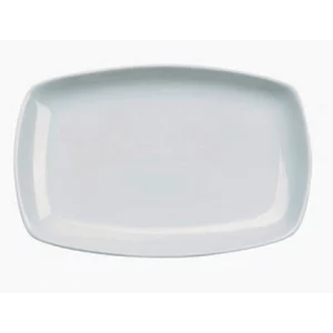 An image of a Art De Cuisine Menu Small Rectangular Platter White 9 x 16cm3.5 x 6.25