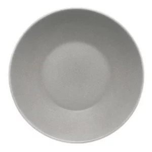 An image of a Bauscher Modern Rustic Deep Coupe Plate Ceramica Stone 18cm 7.2