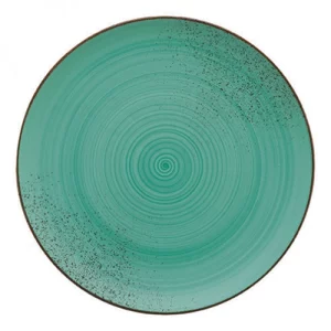 An image of a Bauscher Modern Rustic Flat Coupe Plate Lagoon 28cm 11