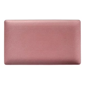 An image of a Bauscher Purity Pearls Rectangular Plate Pink 34 x 20cm13.4 x 7.9