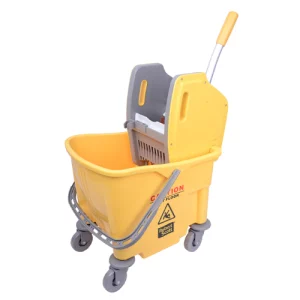 An image of the Buffalo Bucket & Wringer 25L - Yellow