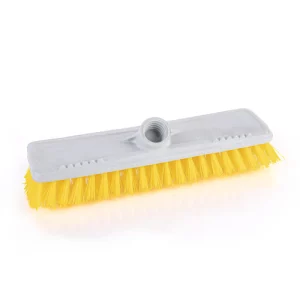 An image of the Deck Scrub Grey (PIR) with Yellow Bristles